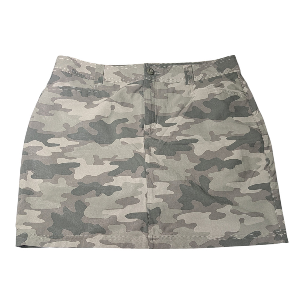 Eddie Bauer - Women's Adventurer 2.0 Skort - Size 10 In A Camouflage Pattern EUC